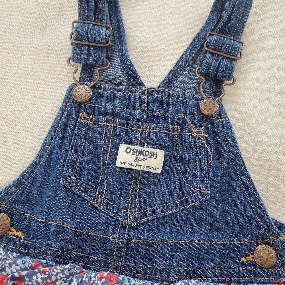 Oshkosh floral skirtall 2t - Picture 2 of 5